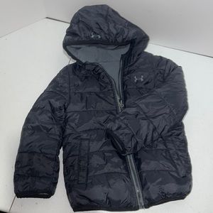Reversible Under Armour Kids Puffy/ Fleece Jacket